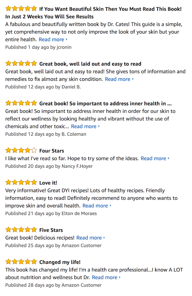 amazon book reviews